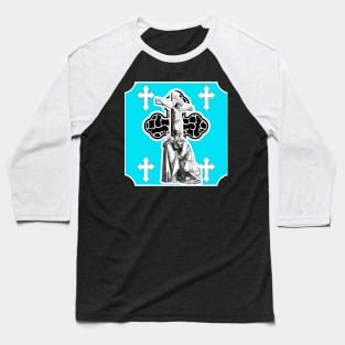 Christ on the Cross Baseball T-Shirt